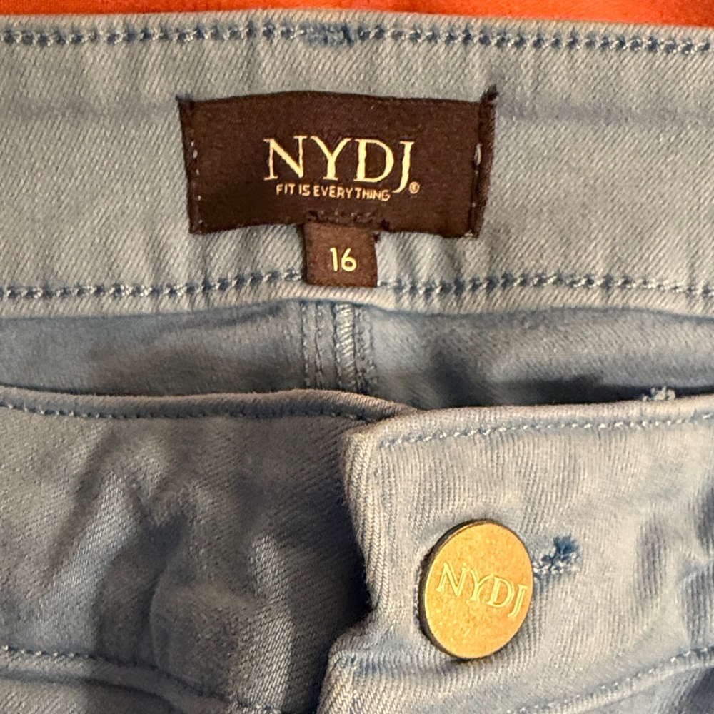 NYDJ Sky Blue Denim Pants